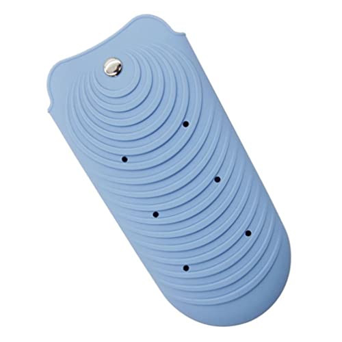 Lurrose Flat Iron Heat Resistant Silicone Pouch Curling Iron Holder for Travel Storage Non- from Heat Damage for Hair Stylists and Home Use