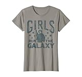 Star Wars Princess Leia Girls Run The Galaxy Disney+ T-Shirt