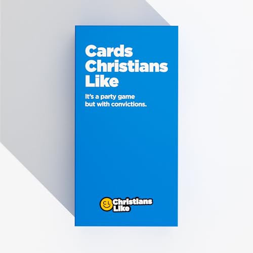 christians like cards party game  600 cards  humorous prompt cards with funny or edgy responses  fun for teens adults  ideal for families youth groups bible studies game nights