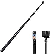 Waterproof Selfie Stick, 7'' - 23'' Short Extension Stick Compact Hand