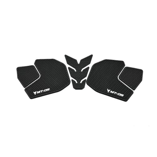 Autocollants de réservoir moto pour Yamaha MT-09 FZ09 2013-2020 protège réservoir latéral noir