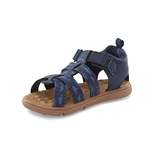 Carter's Boys Es22B01B Sandal, Navy, 4 Toddler Us #TOP18