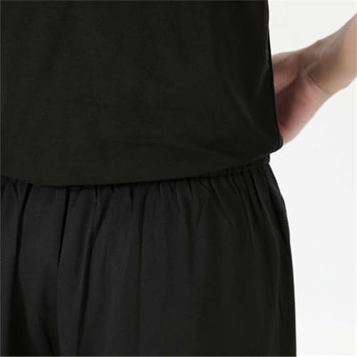 Pantalon décontracté coupe droite haut de gamme à devat plat et jambes larges - 4