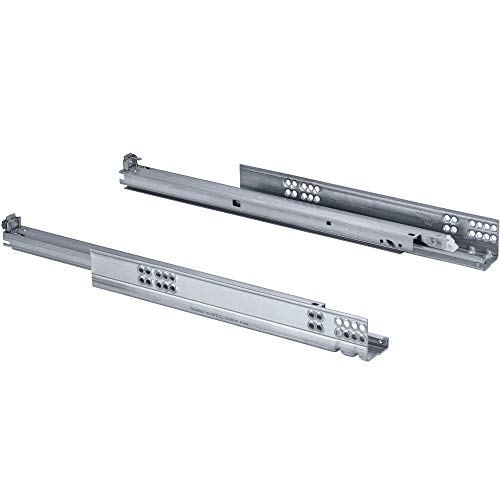 Gedotec Rail Coulissant avec Amortisseur Blumotion - Blum Tandem 560H5000B - Extension Totale - Coulisse à Glissieres pour Meubles de Cuisine, Tiroir, Meuble, Commode - Support 30 kg -500 mm-1 Paire