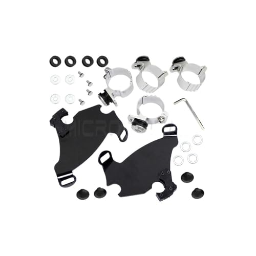 Carénages de phares de moto 5.75" pour réduire le vent sur Sportster 883 1200