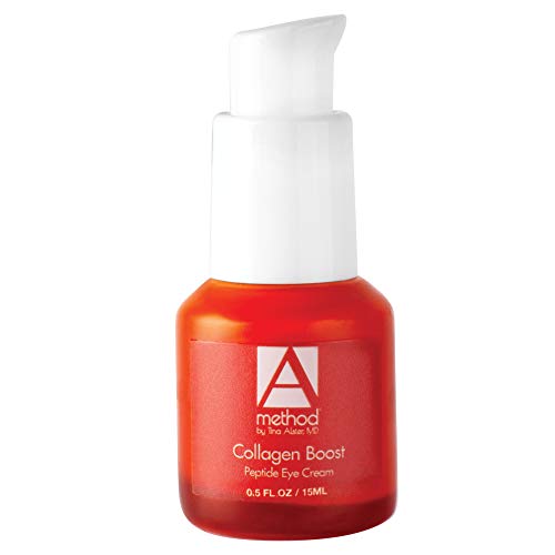 A Method The Collagen Boost Peptide Eye Cream by Tina Alster, MD – 0.5 Oz anti-aging, puffiness reducing, and hydrating eye cream for daily use