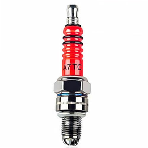 Image of A7TC Spark Plug For GY6 Engine - High-Performance Replacement for 49cc 50cc 70cc 110cc Taotao Coolster Kymco Scooter and ATV (1)