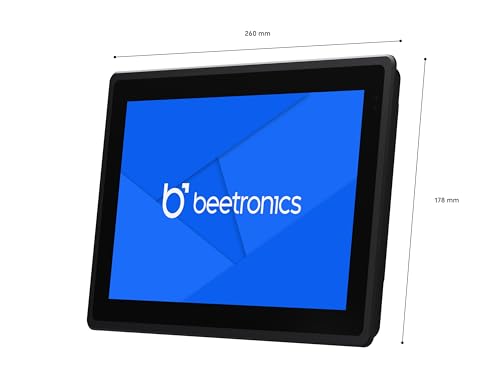 Image of Beetronics 10 Inch High Brightness Touchscreen Monitor | Full HD 1080p | IP66 Waterproof & Dustproof | Industrial Sunlight Readable Outdoor Display for PC, Mac, Linux | 10HB9M /U1