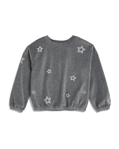 Splendid Girls' Silver Stars Sweatshirt