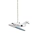 Jet Airplane Fan Pull Decorative Light Chain by Clementine