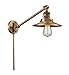 Innovations 237-BB-M4-BB 1 Light Swing Arm, Brushed Brass