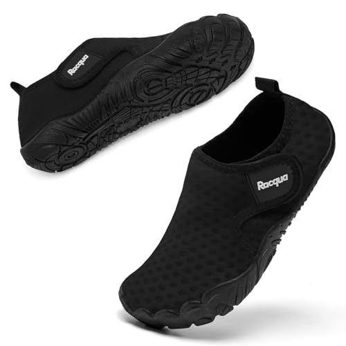 Image of Racqua Kids Water Shoes Girls Boys Quick Dry Beach Barefoot Swim Aqua (Little Kid /Big Kid)