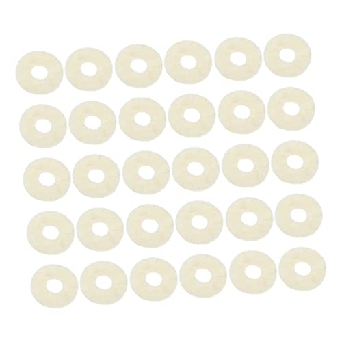 LIFKOME 90Pcs Piano Felt Washers for Keyboard Balance Rail Repair Durable Cushioning Tool for Piano Tuning and Maintenance Compatible with Models