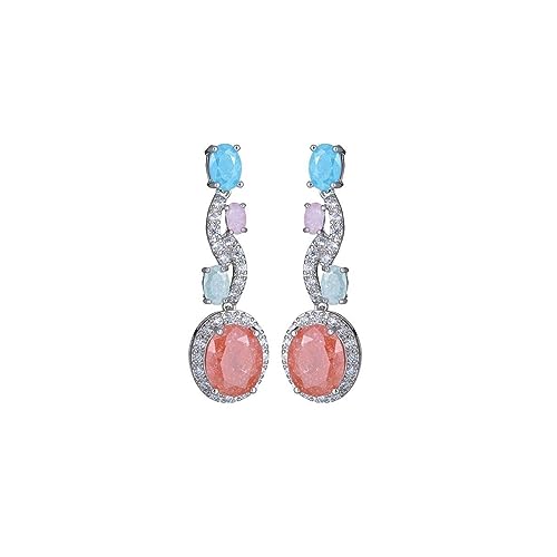 Boucles d'oreilles colorées rétro pour exprimer votre personnalité audacieuse