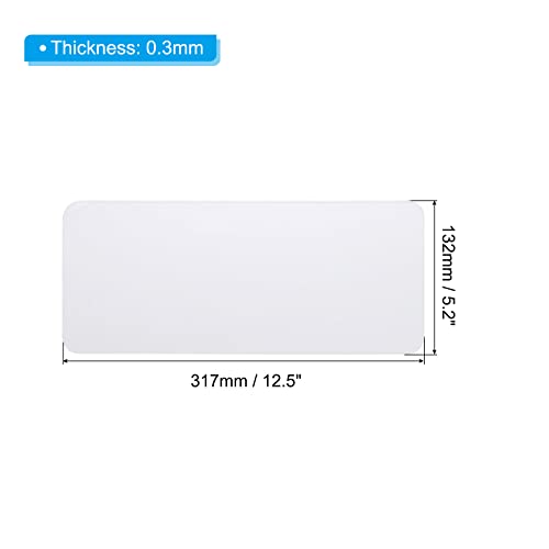 PATIKIL Universal Silicone Keyboard Protector Skin for 13.3"-14" Laptop Notebook 12.5 x 5.2 Inch Transparent Ultra Thin Keyboard Cover Keyboard Protective Film 5Pcs - Image 2