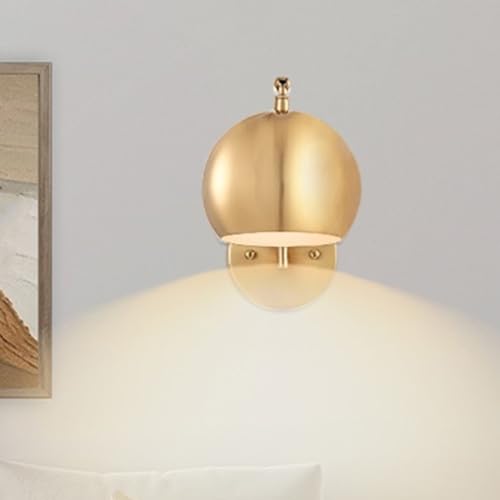 Sconce de oro E27 regulable aplique interior moderno con tres temperaturas de luz 5