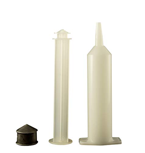 Jensen Global JG30MTL-20 30 cc Large Opening Tapered Tip Manual Syringe (Tip ID .170