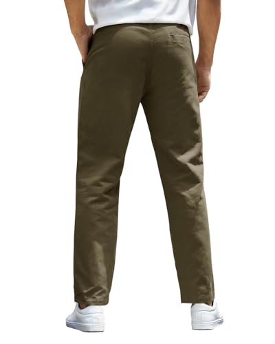 Image of EYEBOGLER Mens Regular Fit Formal & Casual Pant