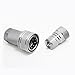 Hydraulic Quick Connect Coupler 1/4