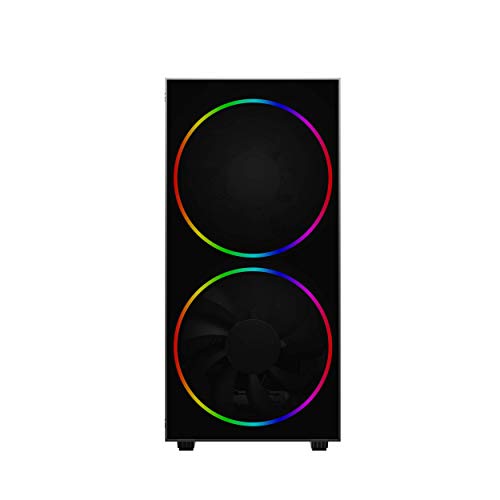 COOLBOX Case PC Gaming DeepRUNNER ARGB ATX USB senza fonte