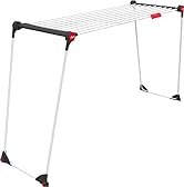 Vileda Infinity Compact | stendibiancheria di grandi dimensioni | griglia telescopica estensibile | già assemblato | ruote integrate
