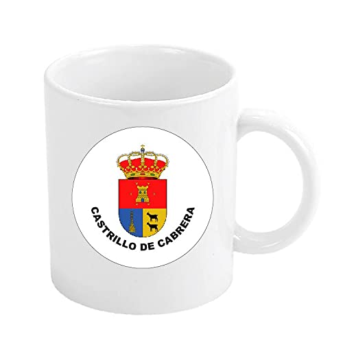 MUG . HERALDIC SHIELD CASTRILLO DE CABRERA LEON