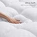 SameBed Mattress Topper Queen,Extra Thick Mattress Pad Cover for Back Pain,Cooling Mattress Protector with 8-21 Inch Deep Pocket,Overfilled Down Alternative Filling