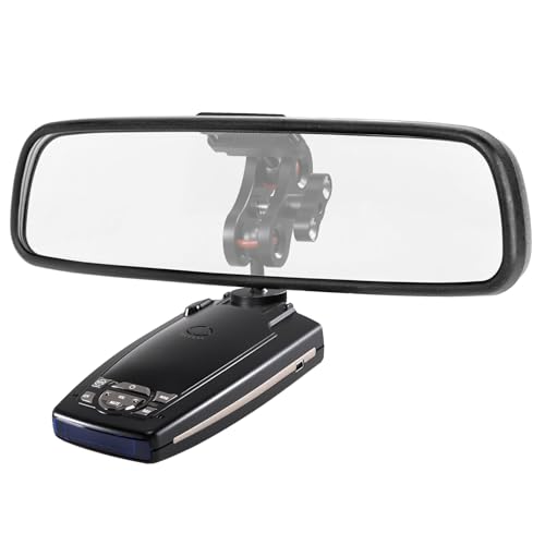 RNVEASS Radar Mount Mirror Mount Bracket，Aluminum Radar Detector Mount (for Escort Passport Beltronics Radar)