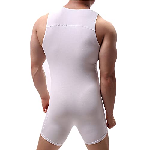 Men's Wrestling Singlet Athletic Leotard One Piece Sport Bodysuit Gym Outfit Active Underwear4