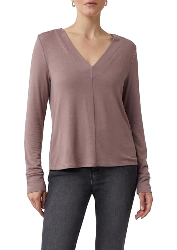 T-Shirt Femme Comma 2175212 haut manches courtes col rond classique