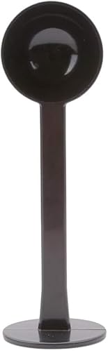 Black 2-in-1 Espresso Coffee Bean Spoon Tamping Scoop Tamper Tea Tool for Coffee Bean Spoon Coffee Measuring,About Coffee, Tea and Espresso