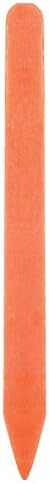 Orange Coated Wood Garden Stakes - Case of 250