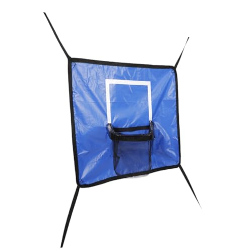 ifundom Plastic Trampoline Basketball Hoop Indoor Basketball Frame Wall Mount Fun Activity