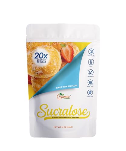 Allulose – Sucralose Blend All Purpose Sweetener – 20X Sugar