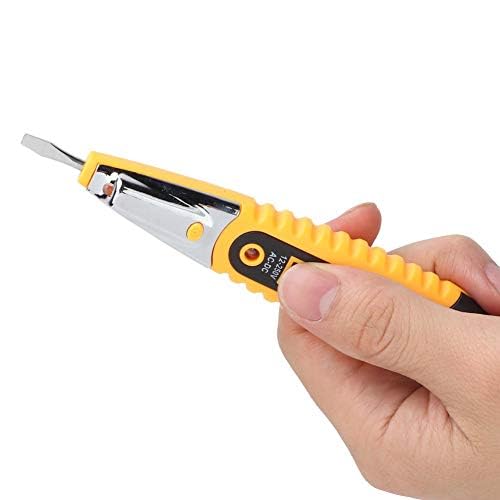 Image of Contact Tester Pen 12-250V AC Voltage Detectors Tester Meter Volt Current