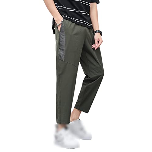 Pantalon d'été homme fluide en soie glacée pour vos vacances et sorties décontractées