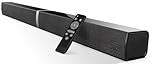 HoYLluDLL Bluetooth Soundbar per TV, 32 Inch Staccabile 2 in 1 Sound Bar per Televisore con Audio Potente, Altoparlanti per TV per Home Theater Audio, 2.0 canali con OPT/ARC/AUX, 1pcs