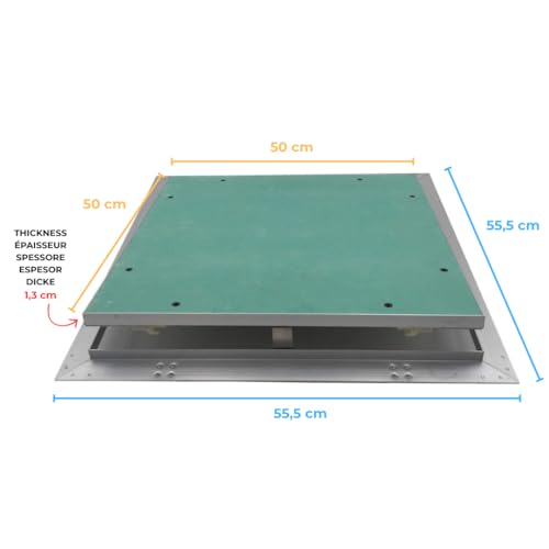 Trampilla de inspección EINSIDE 50x50 para falso techo 4