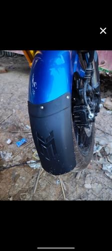 Image of XSR 155 Motorcycle Front Fender | Mudguard Extender | Mud Flaps Front Wheel Mud flap Splash Guard Protects from mud and water Compatible for Yamaha XSR 155 Bikes