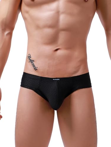 Men's Hot T-Back Thong G-String Undie Low Rise Stretch Mini Cheek Swimming Thong Under Panties for Men4