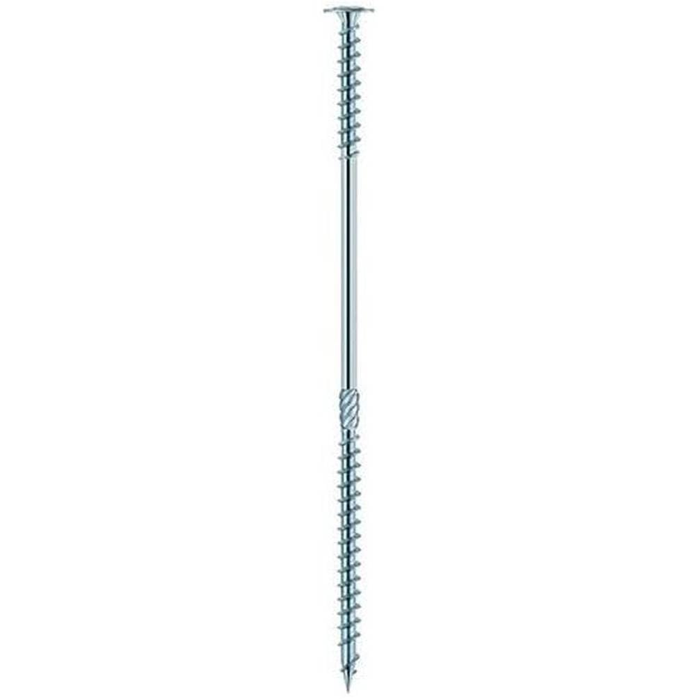 D-Work - Lote de 50 tornillos de madera con doble rosca (40 – 8 x 225 mm)