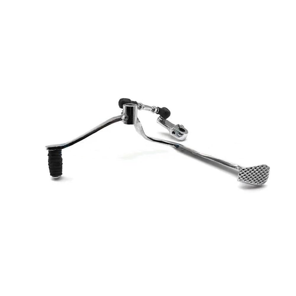 Moto Levier Changement Moto Changement Vitesse Pédale Levier Changement Vitesse Levier Avant Arrière Levier Noir Argent GN125 GS125 GSX125 EN125-2A 2F 3A HJ125K Levier Vitesses Shifter Pédale