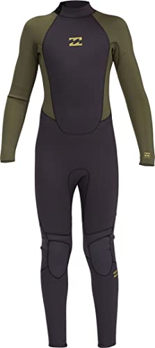 Billabong Womens Intruder 3/2Mm Back Zip Wetsuit Abyw100201 - Antique Black Wetsuit Size - Mt #TOP8