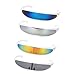 Produktbild P Prettyia 4 Stück Futuristische Sonnenbrille Verspiegelte Brille Visor Party Brille für Fasching Karneval Party