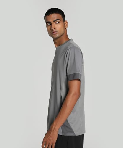 Image of Puma Men Polyester Solid Regular Fit T-Shirt