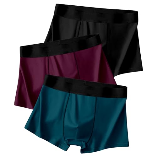 Image of Men's Printed Boxer Briefs for Everyday Wear | Premium Stretch Underwear | Comfortable Fit & No Ride-Up