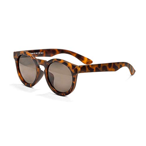 REAL SHADES Chill Unbreakable Kids Sunglasses - UV Protection Shatterproof Lens Flexible Frame Sunglasses for Kids Boys Girls, Cheetah, Toddler 2+