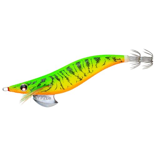 DUEL(デュエル) YO-ZURI (ヨーヅリ) エギ イカ釣り ルアー アオリーQ 【 エギング 釣具 釣り道具 釣り具 餌木 えぎ 仕掛け アオリイカ 】 3.0号 ホットシュリンプ A1031N-HS