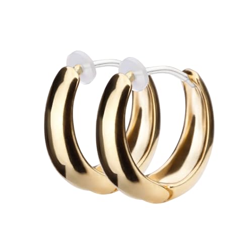 LOKUMI ピアス 日本製 プラチナ Pt900ポスト Pt900 金属アレルギー対応 フープ フープピアス キャッチレス ワンタッチ プラチナポスト シルバー K24 ゴールド ピンクゴールド マット ラウンド 小ぶり 小さい ドロップ レディース シ