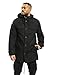 Brandit BW Parka Flag, Uomo, black, 50